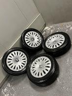 VW Winterbanden op stalen velgen 205/55 R16, Ophalen, Gebruikt, 16 inch, Banden en Velgen