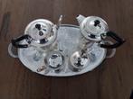 Viners of Sheffield Alpha Plate, silverplated teaset., Antiek en Kunst, Ophalen