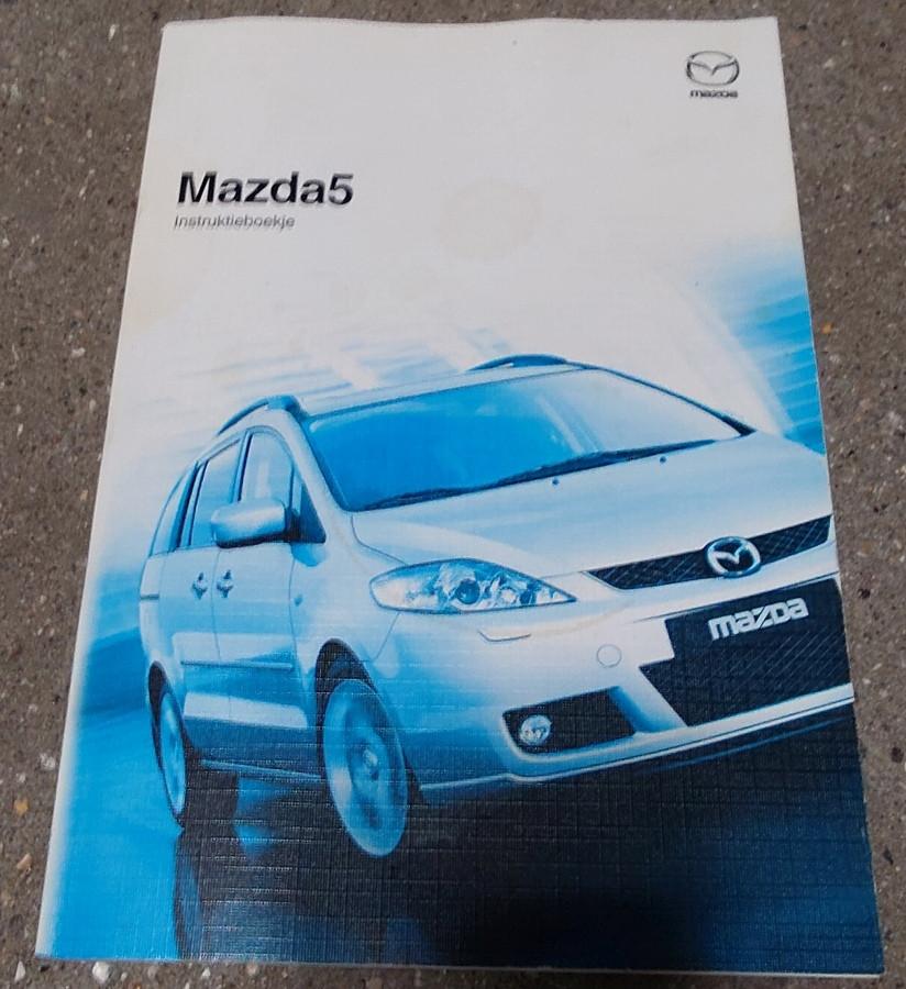 Mazda 5 instruktieboek, Ophalen of Verzenden