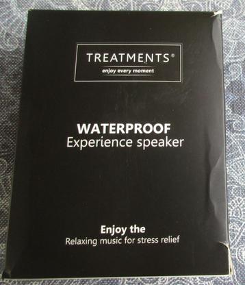 nieuw: Treatmens waterproof experience speaker beschikbaar voor biedingen