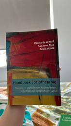 Denise de Weerd - Handboek sociotherapie, Denise de Weerd; Suzanne Slaa; Eelco Muste, Maatschappij en Samenleving, Ophalen of Verzenden