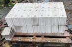 35 kalkzandsteen V120 12cm blokken stenen pallet witte wand, Ophalen of Verzenden, Zo goed als nieuw, Kalkzandstenen