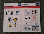Safety Card Martinair Airbus 320, Verzamelen, Ophalen of Verzenden, Nieuw
