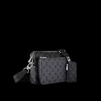 Louis Vuitton Trio Messenger, Zwart, Zo goed als nieuw, Leer, Ophalen