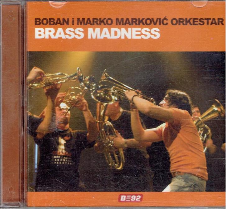 Boban i Marko Markovic Orkestar - Brass Madness, Cd's en Dvd's, Cd's | Hiphop en Rap, Zo goed als nieuw, 2000 tot heden, Verzenden