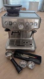 Sage Barista Express rvs., Witgoed en Apparatuur, Koffiezetapparaten, Ophalen of Verzenden, Zo goed als nieuw, Espresso apparaat