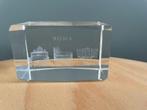 Souvenir van Rome in 3D gegraveerd glas, Italië, Verzamelen, Ophalen of Verzenden, Zo goed als nieuw, Overige typen