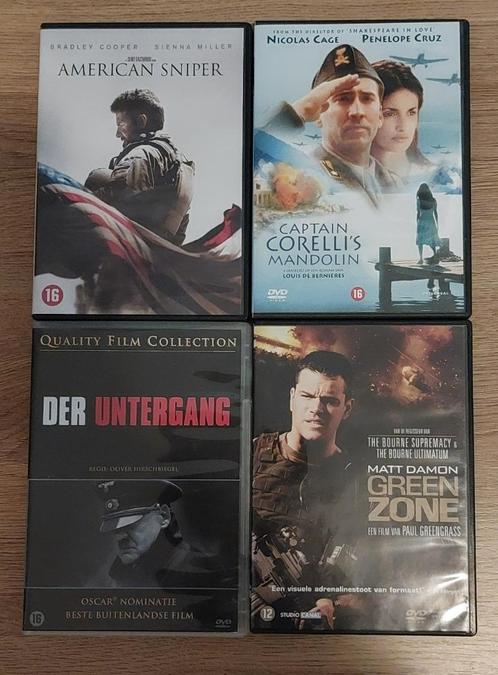Voor de filmliefhebber heel veel films: Oorlog!, Cd's en Dvd's, Dvd's | Actie, Gebruikt, Oorlog, Ophalen of Verzenden