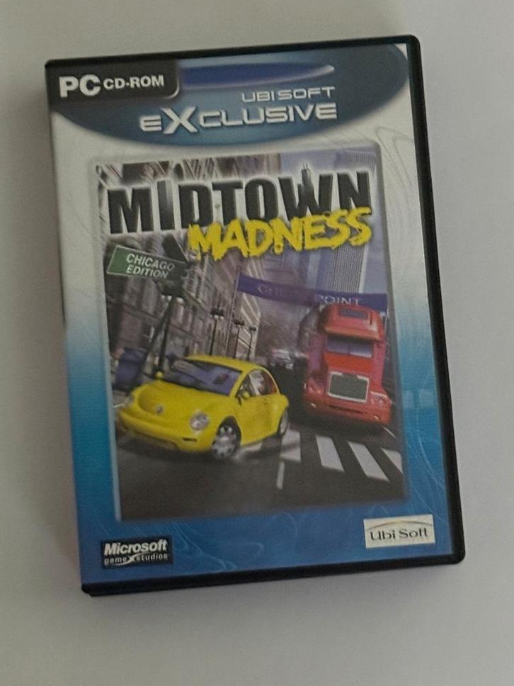 Midtown Madness - PC CD-ROM, Spelcomputers en Games, Games | Pc, Zo goed als nieuw, Racen en Vliegen, 1 speler, Vanaf 3 jaar, Ophalen of Verzenden