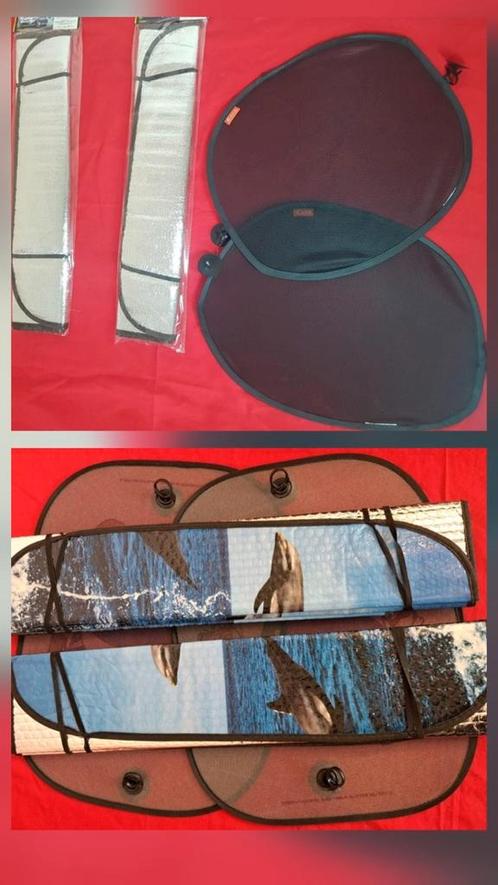 8 stuk Auto Zonnescherm Twee grote en twee kleine118 x 60cm, Auto diversen, Auto-accessoires, Zo goed als nieuw, Ophalen of Verzenden
