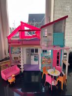 Barbie Malibu Huis Inklapbaar, Ophalen, Zo goed als nieuw, Poppenhuis