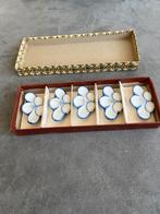 Vintage Messteunen Bloemen in Doos - Japans Porselein Set va, Ophalen of Verzenden