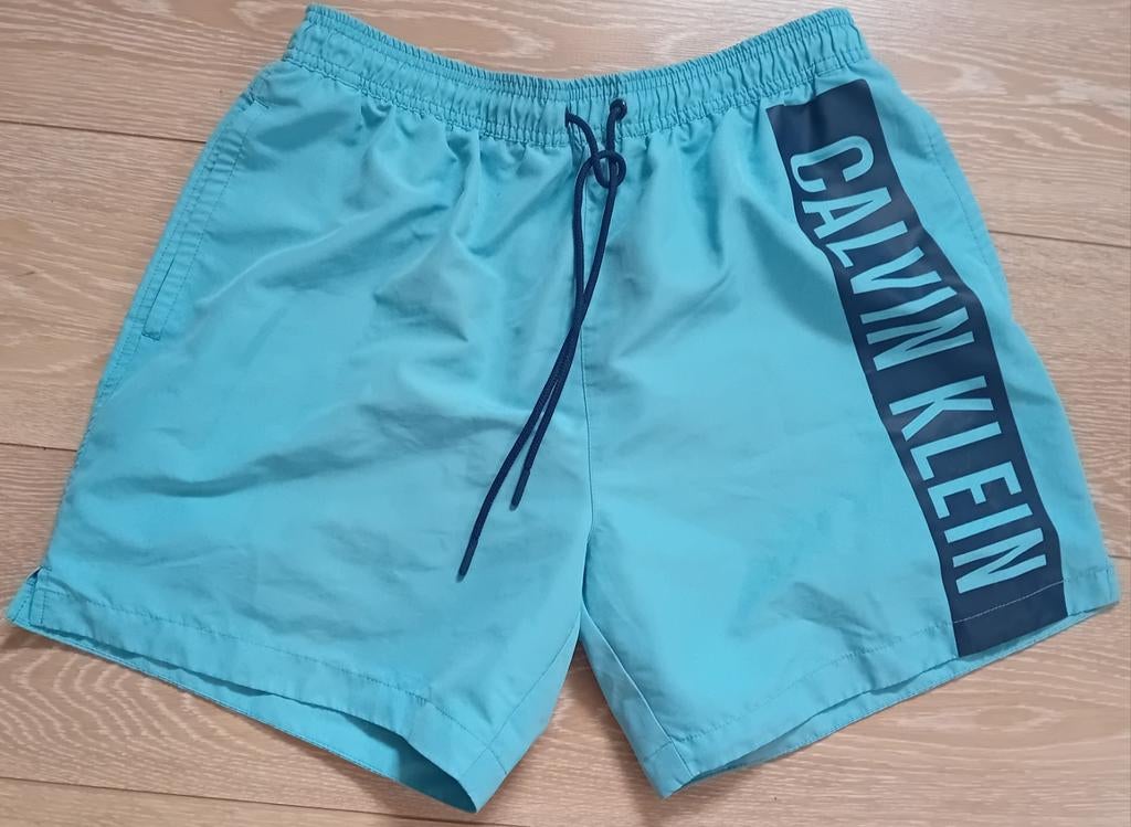 Lichtblauwe zwemshort Calvin Klein, Maat L, Kleding | Heren, Badmode en Zwemkleding, Blauw, Ophalen of Verzenden, Zwemshort, Calvin Klein