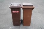 AANBIEDING! 140L rolcontainer, Ophalen, Kunststof, 40 liter of meer, Zo goed als nieuw
