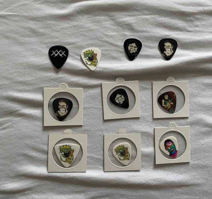 Metallica Plectrums €15 per stuk, Cd's en Dvd's, Vinyl | Hardrock en Metal, Zo goed als nieuw, Ophalen of Verzenden