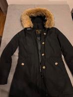 Woolrich Jas Parka Maat S Zwart Dames, Ophalen of Verzenden, Zo goed als nieuw, Zwart
