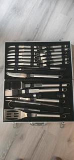 BBQ set in koffer, Ophalen