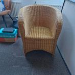 Rieten  fauteuils 2 st, Ophalen of Verzenden, Zo goed als nieuw, Minder dan 75 cm, 50 tot 75 cm