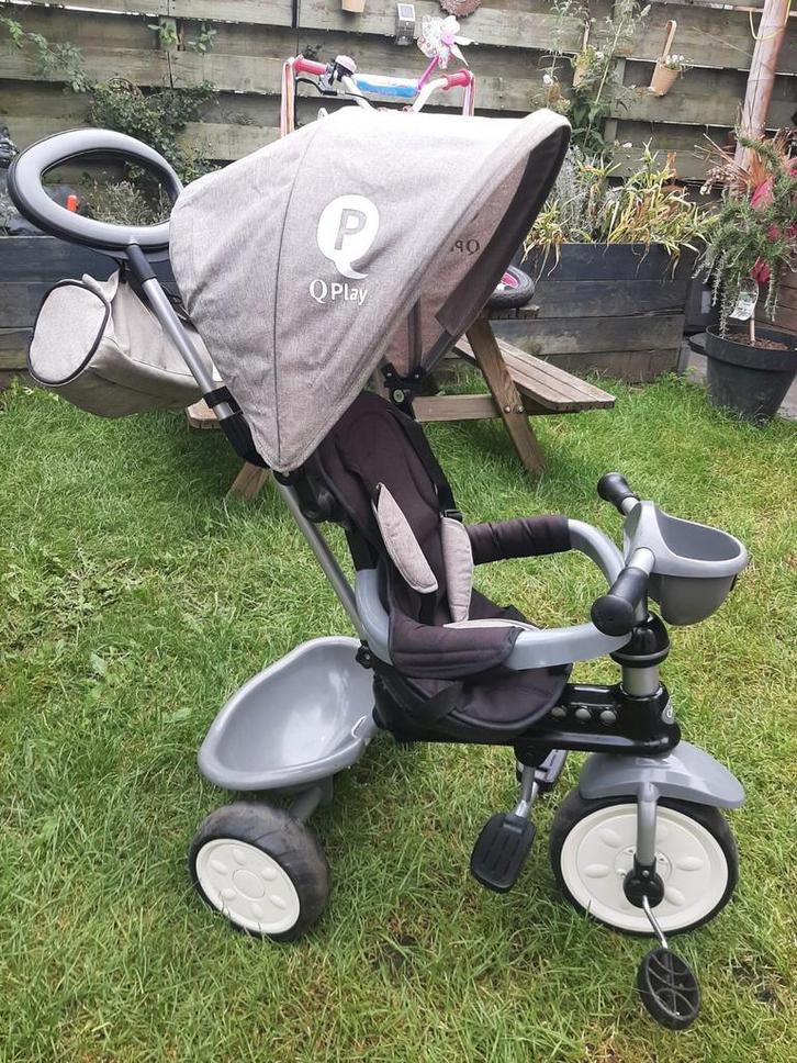 Q play 3 in 1 . 3wieler zeer goede staat, Fietsen en Brommers, Fietsen | Driewielers, Zo goed als nieuw, Ophalen of Verzenden