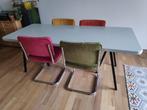 lange eettafel, Huis en Inrichting, Ophalen, Gebruikt, 50 tot 100 cm, Vijf personen of meer