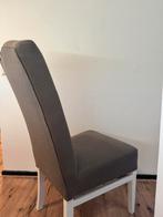Eetkamer stoelen 4 stuks, Huis en Inrichting, Stoelen, Ophalen, Gebruikt, Grijs, Vier
