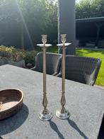 Antieke Zilveren Kandelaars - Set van 2, Ophalen, Zilver