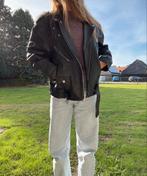 Ritzons Vintage Leren Jas - Maat M, Maat 38/40 (M), -, Zwart, -