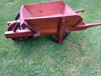 Houten ouderwetse kinderkruiwagen, Tuin en Terras, Ophalen, Zo goed als nieuw
