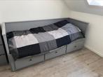 Ikea dubbel slaapbed met twee matrassen, Huis en Inrichting, Slaapkamer | Bedden, Ophalen, Tweepersoons, Zo goed als nieuw, 200 cm