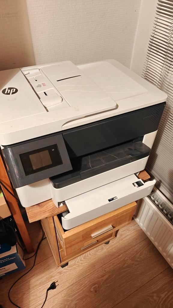 HP Officejet Pro 7740 All-in-One Printer, Computers en Software, Printers, Gebruikt, All-in-one, Inkjetprinter, Faxen, Kleur printen