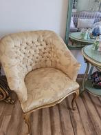 Antieke fauteuil barok gecapitonneerd, Ophalen
