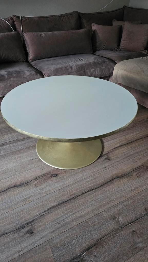 Fritz Hansen Salontafel - Rond Design, Huis en Inrichting, Tafels | Salontafels, Minder dan 50 cm, 50 tot 100 cm, Rond, Overige houtsoorten