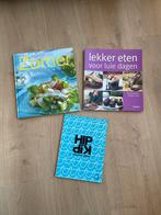 Kookboeken 3 stuks, Ophalen of Verzenden, Zo goed als nieuw