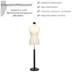 Paspop - Buste Nieuw Div.Maten met Witte / Zwarte Ronde Poot, Overige kleuren, Nieuw, Ophalen of Verzenden, Accessoires