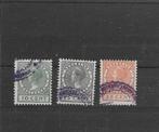 Nederland 1924, NVPH 136 t/m 138, Gestempeld., Verzenden, T/m 1940, Gestempeld