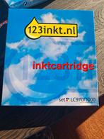 3 sets 123inkt Inktcartridge LC970/1000, Ophalen of Verzenden, Nieuw, Cartridge, 123inkt.nl