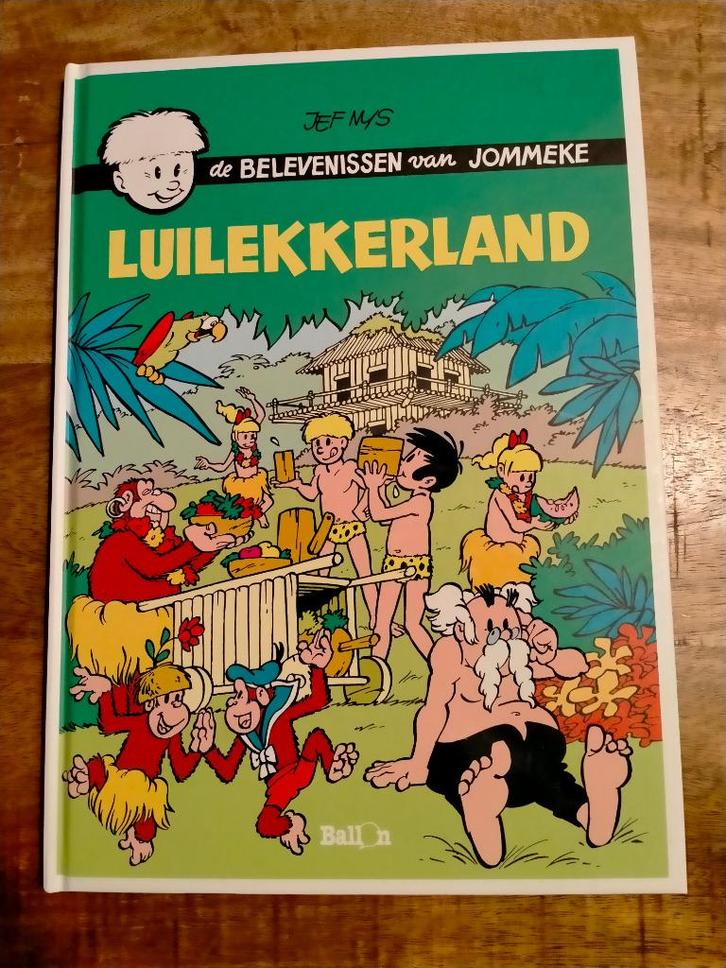 Jommeke Luilekkerland Ballon hardcover strip stripboek, Boeken, Stripboeken, Zo goed als nieuw, Eén stripboek, Ophalen of Verzenden