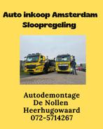 auto inkoop Amsterdam sloop regeling