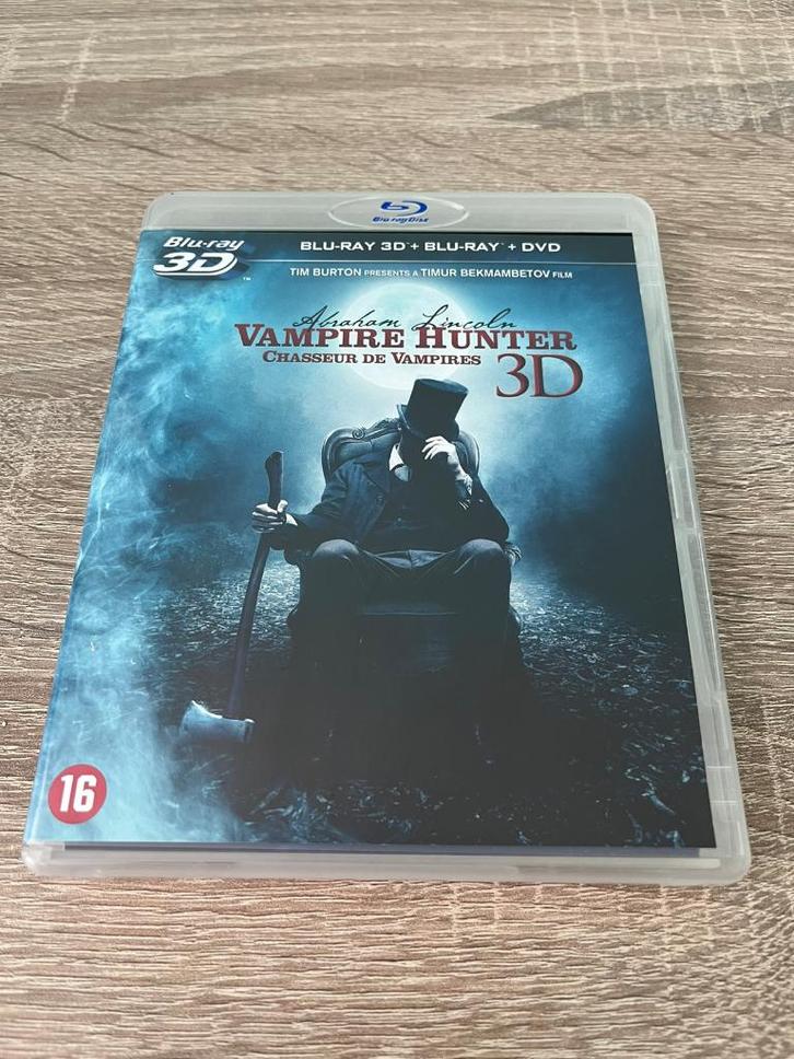 Blu-ray's Abraham Lincoln: Vampire Hunter - 3D + 2D Versie, Cd's en Dvd's, Blu-ray, Science Fiction en Fantasy, 3D, Ophalen of Verzenden