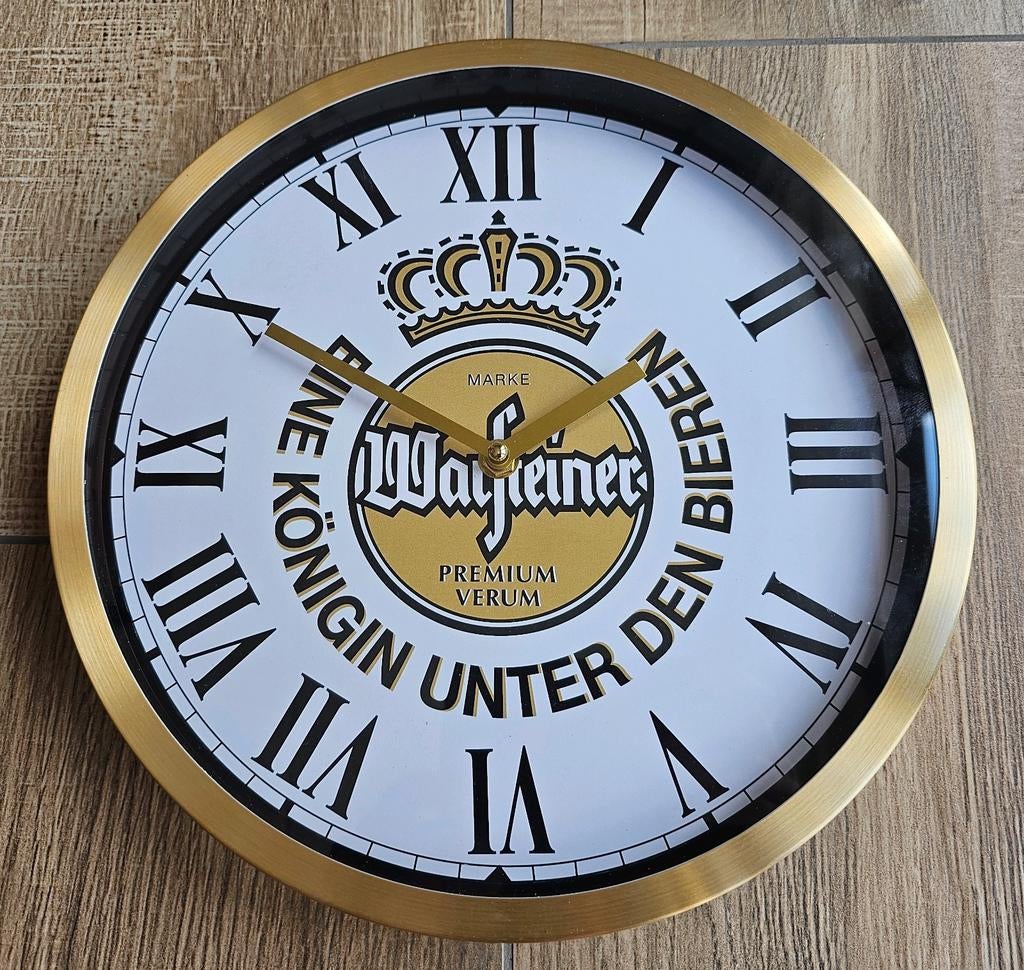 Klok WARSTEINER
rond Ø30CM, Verzamelen, Biermerken, Nieuw, Reclamebord, Plaat of Schild, Overige merken, Ophalen of Verzenden