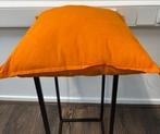 Oranje sierkussen - Gurli 50x50 cm, Ophalen of Verzenden, Zo goed als nieuw, Oranje, Vierkant