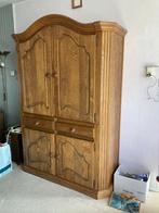 Eiken woonkamer kast, Ophalen, Gebruikt, 100 tot 150 cm, Eikenhout