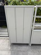 IKEA KOLBJÖRN kast, 90x37x161 cm, Beige, Tuin en Terras, Bergingen en Tuinkasten, Ophalen, Zo goed als nieuw, Metaal