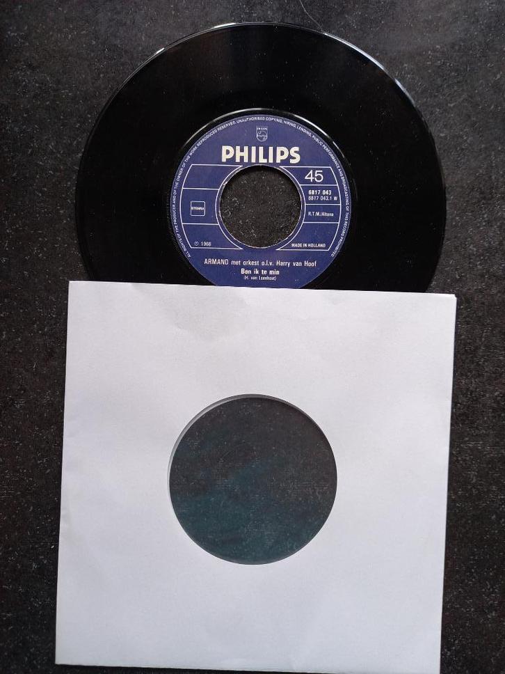 Armand - Ben ik te Min Reissue 1979, Cd's en Dvd's, Vinyl Singles, Gebruikt, Single, Nederlandstalig, 7 inch, Ophalen of Verzenden