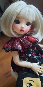 Bjd 1/6, littlefee mio, ooak custom made, fullset, Ophalen of Verzenden, Zo goed als nieuw, Pop