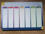 Planbord/weekplanner kind incl. > 200 magneten, Ophalen of Verzenden, Zo goed als nieuw, Magneetbord
