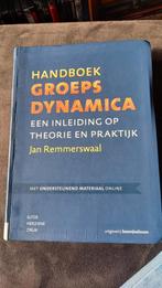 Handboek Groepsdynamica - Remmerswaal, Boeken, Studieboeken en Cursussen, Gelezen, Jan Remmerswaal, Gamma, HBO