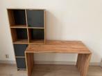 Mooi Bureau met Afneembaar Blok, Huis en Inrichting, Bureaus, Ophalen, Zo goed als nieuw, Bureau