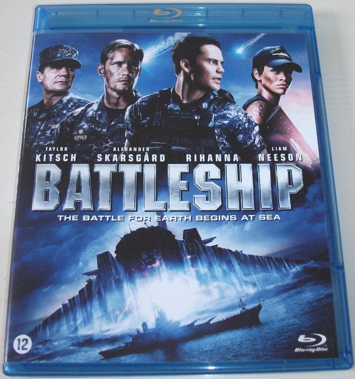 Blu-Ray *** BATTLESHIP *** Battle for Earth begins at Sea, Cd's en Dvd's, Blu-ray, Zo goed als nieuw, Science Fiction en Fantasy