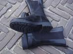 GRATIS VERZENDEN NIEUWE ZWARTE LEREN VIA VAI BOOTS MT 41, Hoge laarzen, Verzenden, Nieuw, Via Vai 41